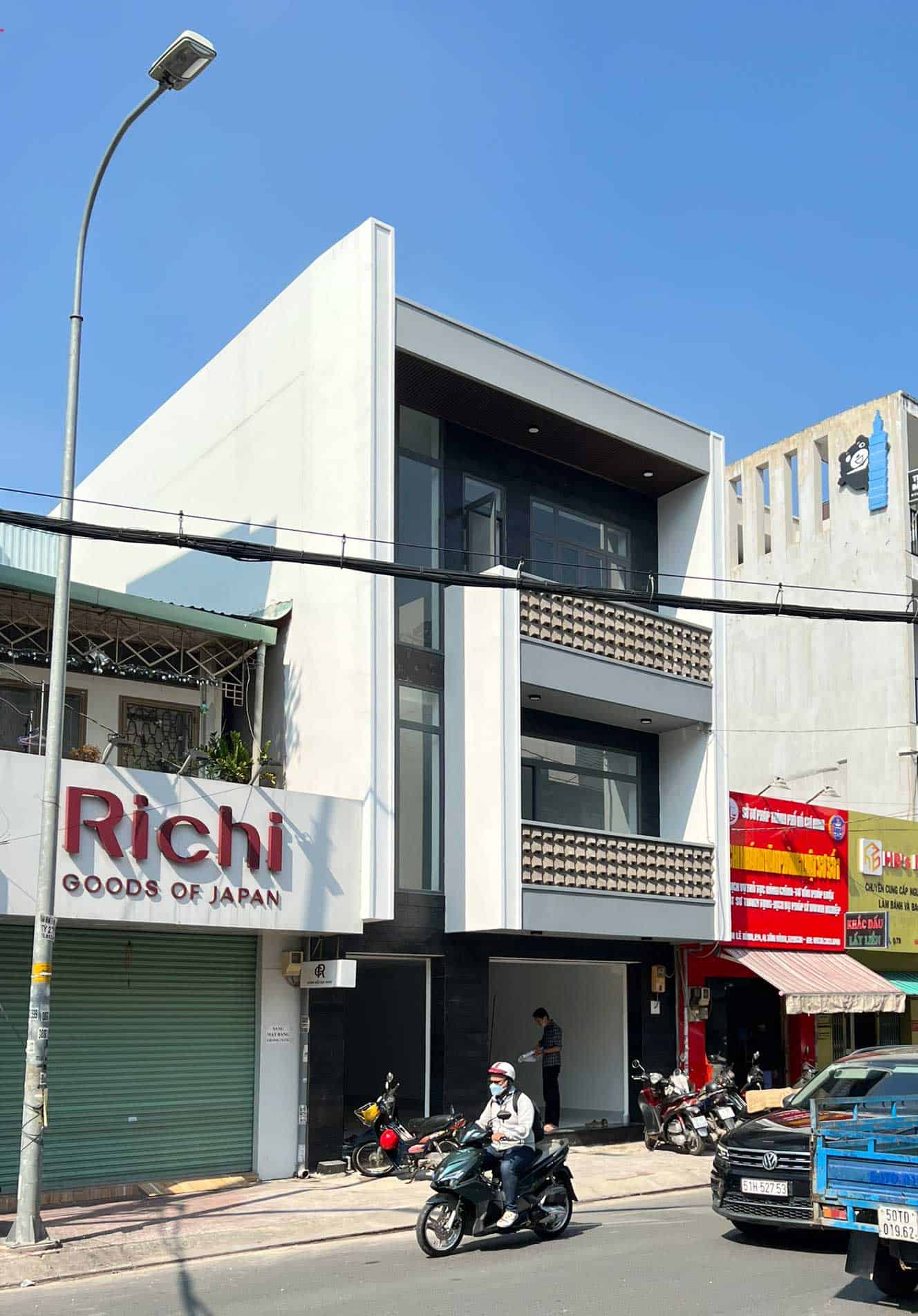 Hoàn thiện nhà phố kết hợp kinh doanh 6,3x23m tại Lê Bình